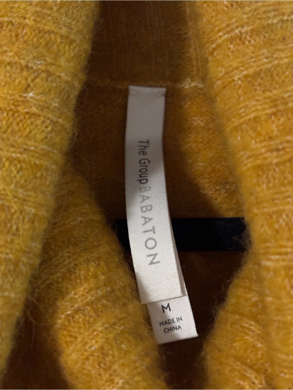 Aritzia The Group Plutarch Sweater - Goldie, Size M - Picture 4 of 4